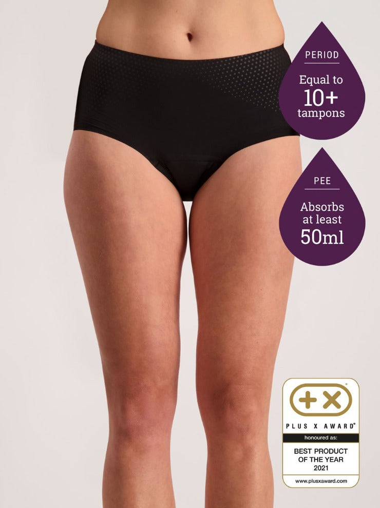 F & S LTD 3 X Women/Ladies 100% Cotton Full Briefs by Heana Collection,  Underwear, Pants Size 10 to 24