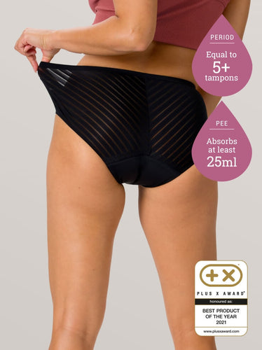 Just'nCase Stripe Midi Briefs